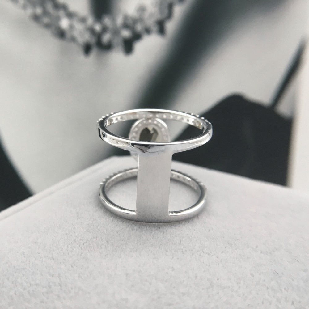 100% Natural Citrine 925 Sterling Silver Ring - curative-crystals