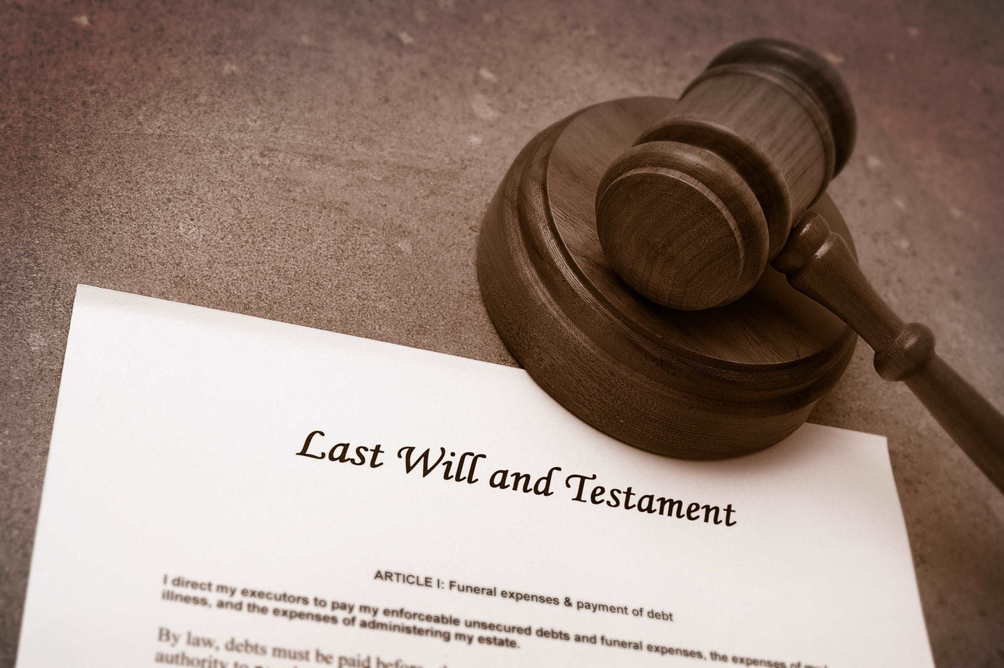 Last Wills And Testaments